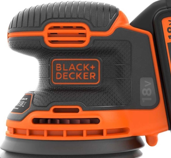 BLACK & DECKER BDCROS18 18v Orbital sander 125mm dia pad