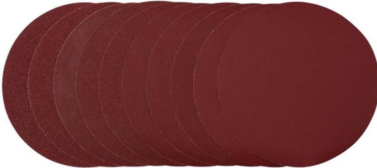 Draper 10621 Sanding Discs 230mm Assorted Grit (Pack of 10)