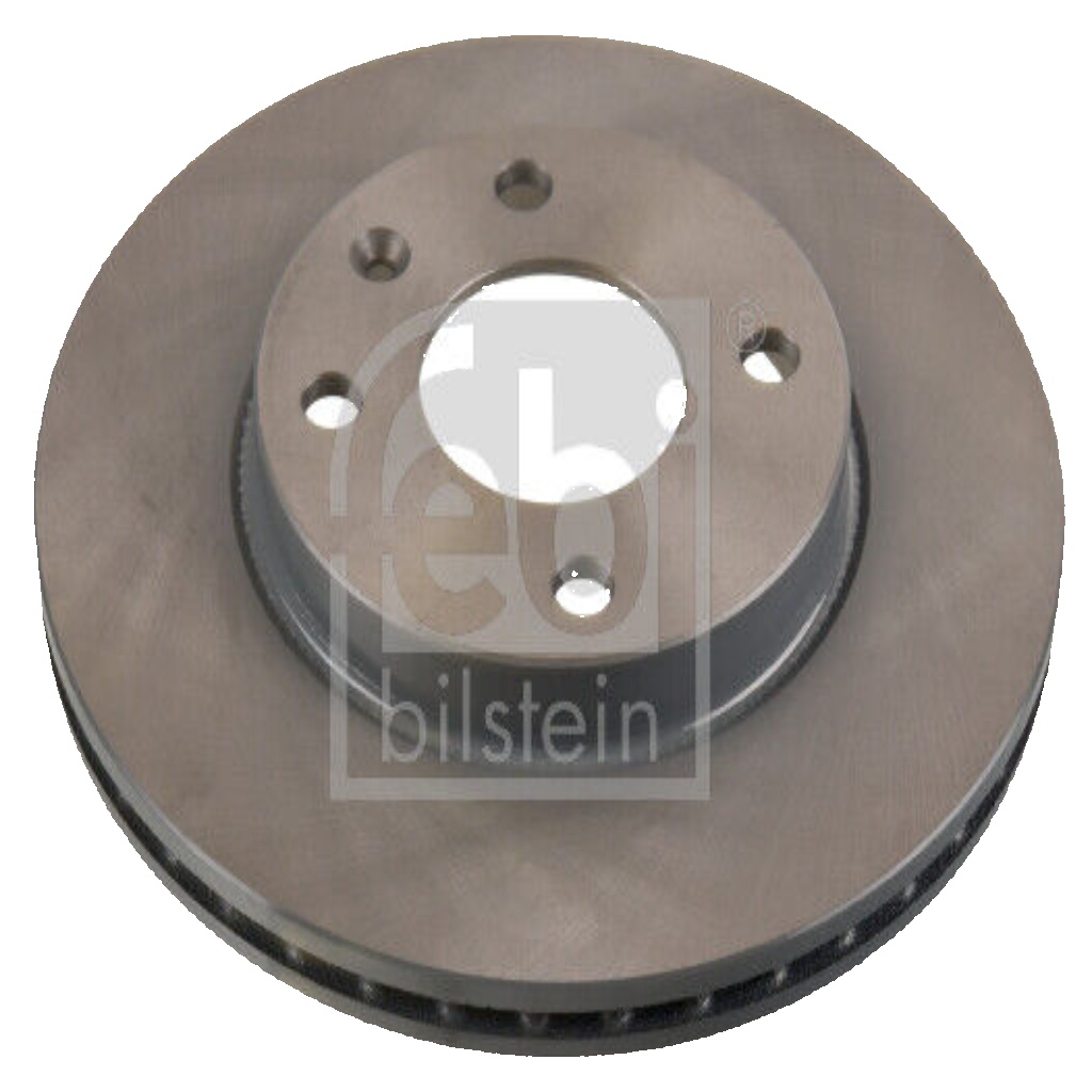 2 X FEBI BILSTEIN BRAKE DISC FRONT OPEL VAUXHALL KARL VIVA