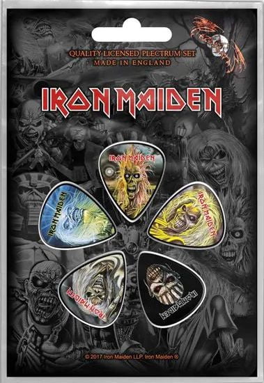 Iron Maiden The Faces Of Eddie Plectrum Pack Guitar Picks