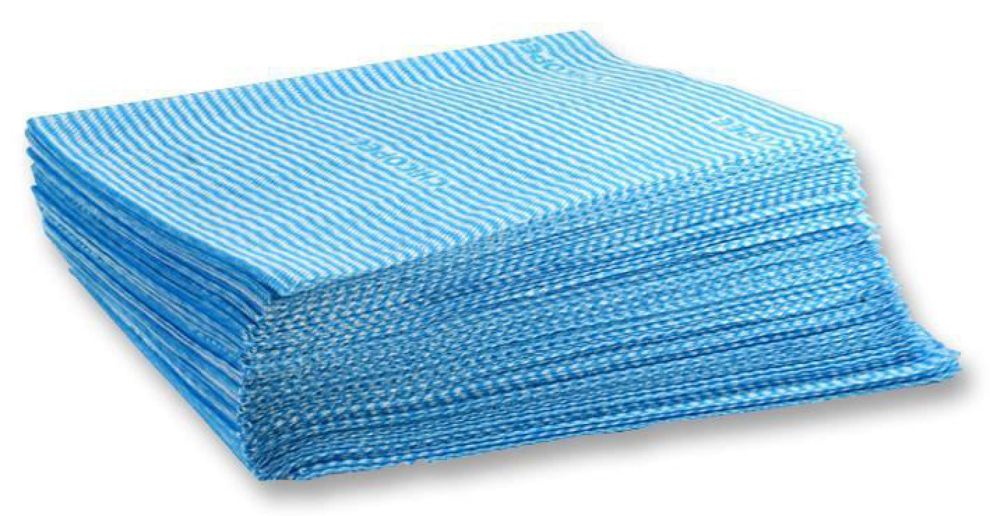 CHICOPEE - J-Cloths All-Purpose Cleaning Cloths, Blue 50 Pack