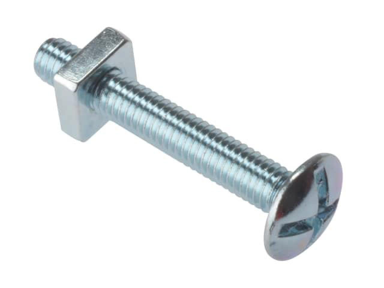 ForgeFix Roofing Bolt ZP M8 x 30mm Bag 25 FORRBN830G