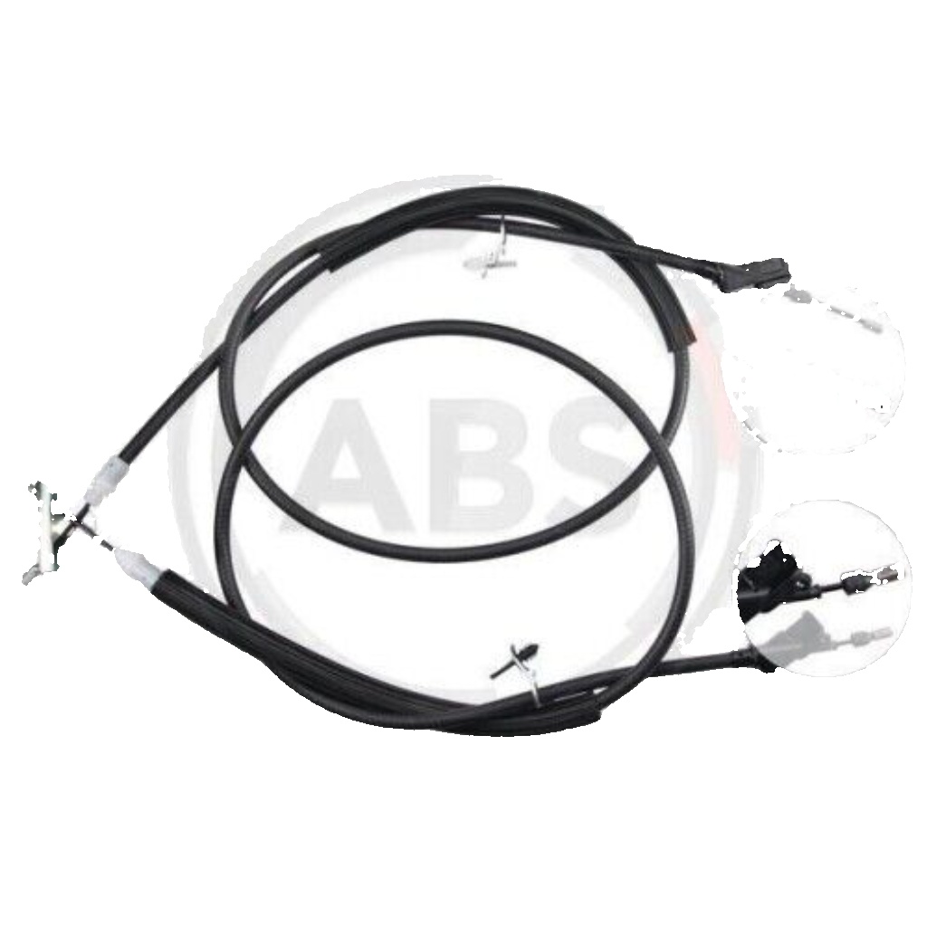 Handbrake cable Drum Brake K10032 A.B.S. for FORD FOCUS II Station Wagon