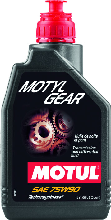 2 x Motul Motylgear 75W90 Technosynthese (API GL-4/GL-5) Gear Oil - 2 x 1L
