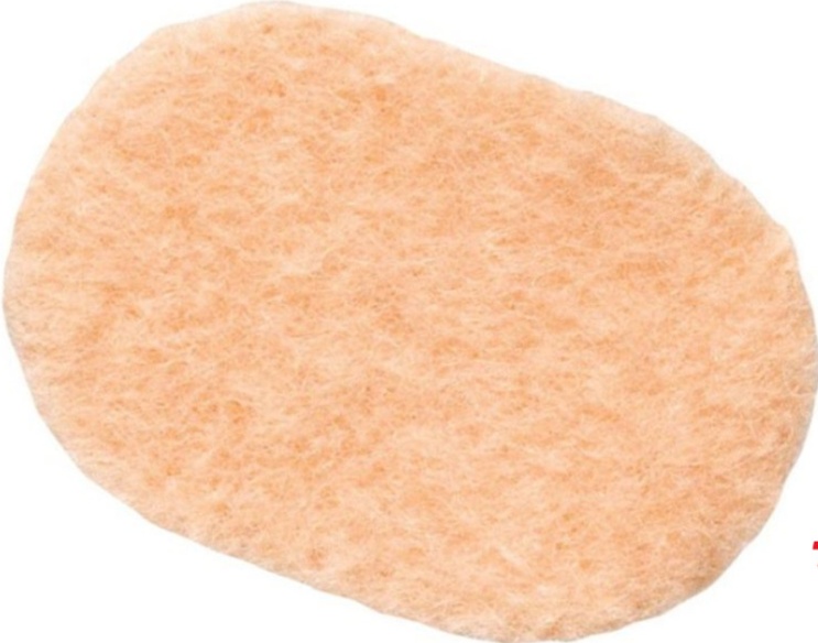 Fleecy Web Oval Felt Corn Pads x 36 | Protects Corns from Friction & Rubbing