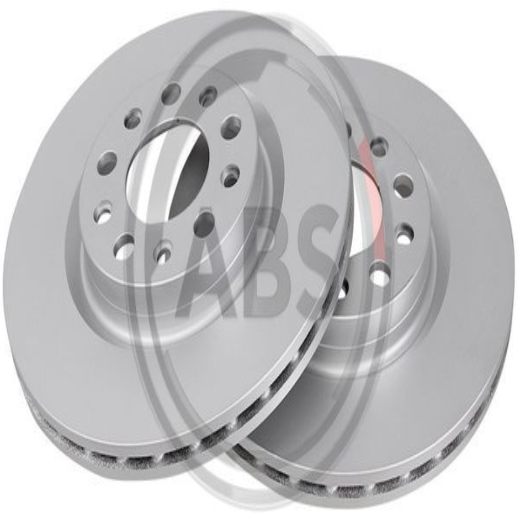 2x Original A.B.S. Brake Disc 17855 for Alfa Romeo