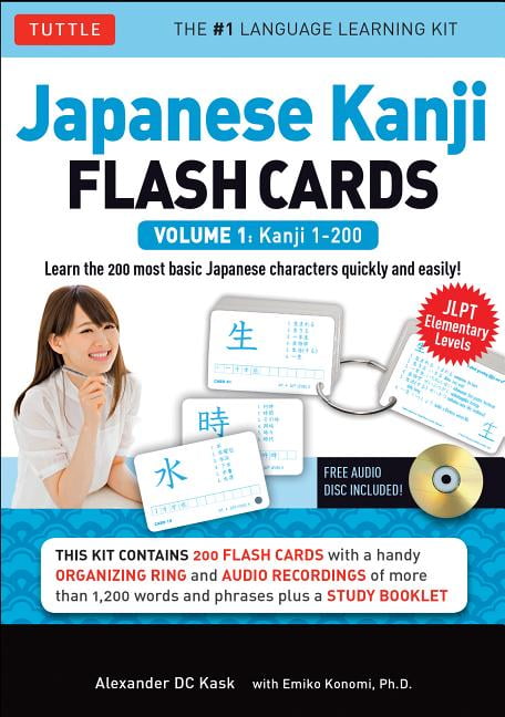 Riachristiecollections Japanese Kanji Flash Cards Kit Volume 1: Kanji 1-200: Beginning Level - Image 2