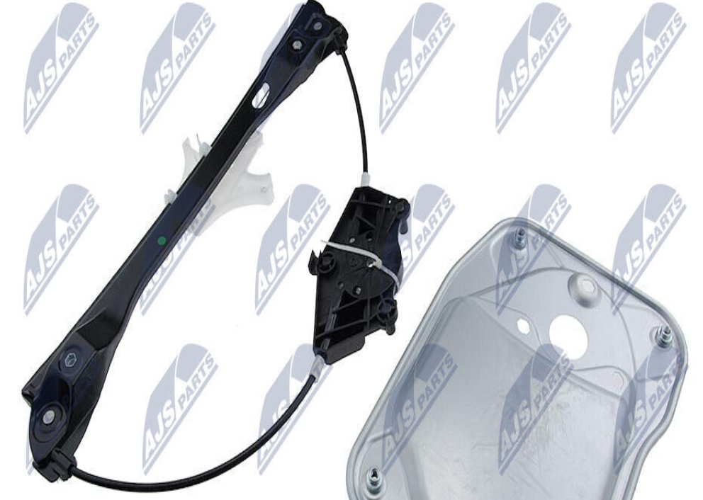 NTY Power Window Regulator EPS-SK-023 Rear Left, Reinforced (Electric, No Motor) - Image 3
