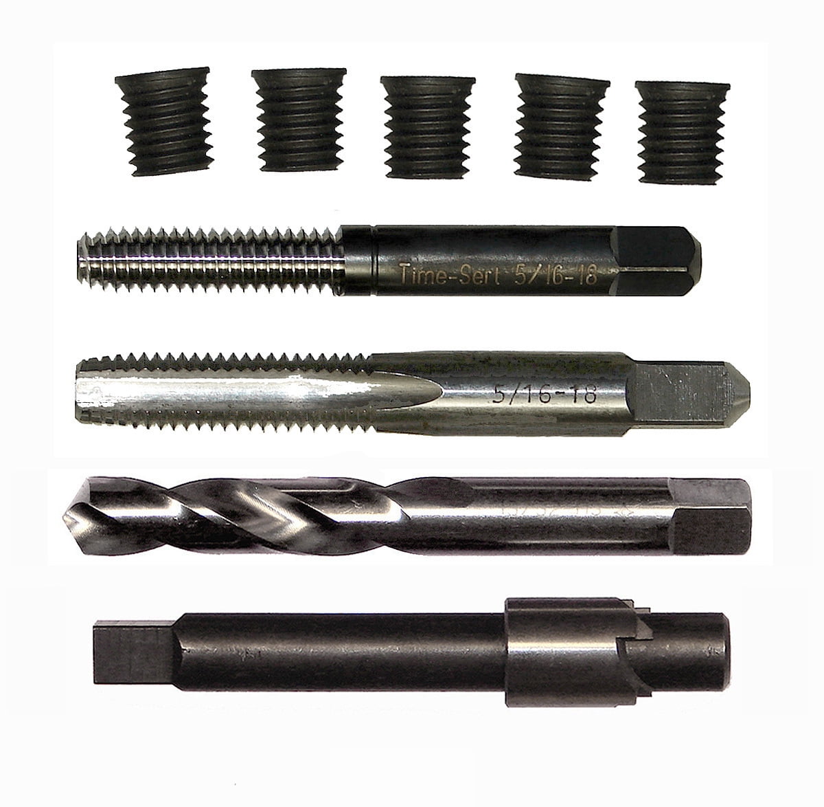 TIME-SERT® 5/16-18 UNC Coarse Thread Repair Kit | 5 Inserts Included