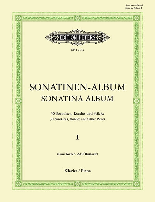 Sonatinen-Album Band 1 Vol. 1 piano Peters