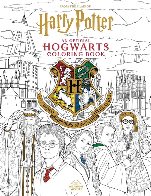 Harry Potter: An Official Hogwarts Coloring Book by  Insight ... - 9798886630435