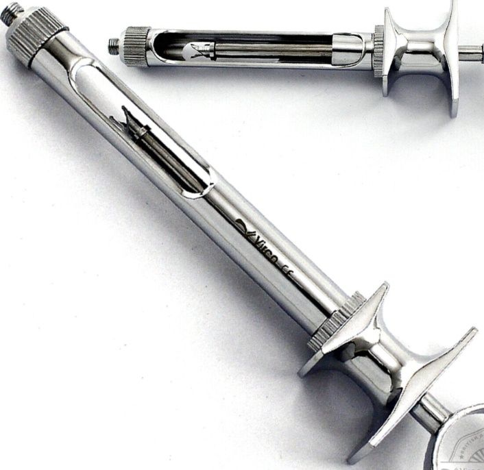 Dental Aspirating Syringes 2.2ml Anesthetic Syringe One Ring Cartridge Syringe