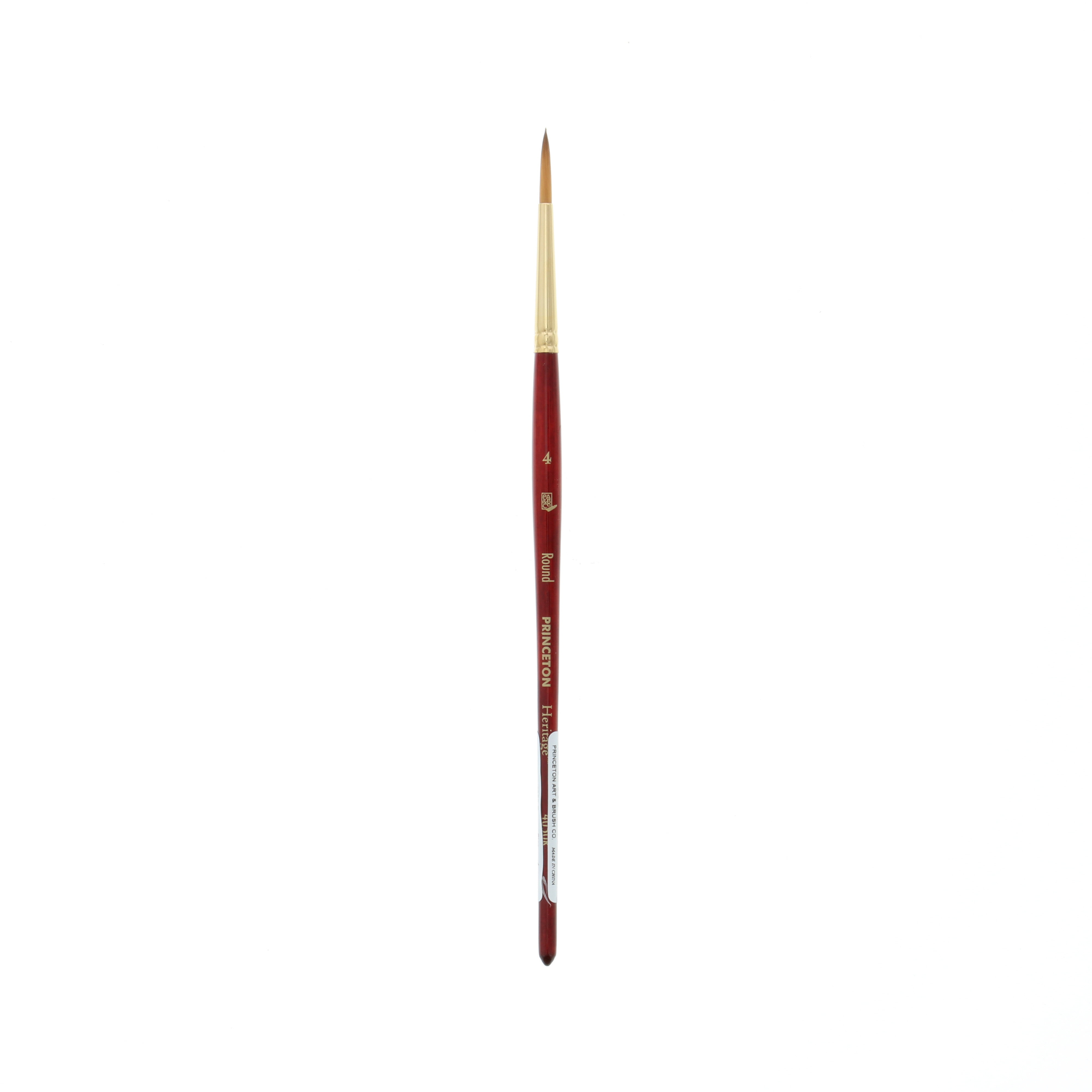 Princeton Heritage Paintbrush Size 4 Scarlet
