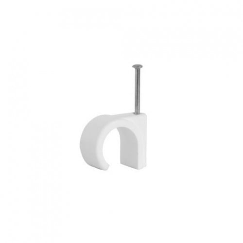 Securpak Cable Clips - White - Pack of 20