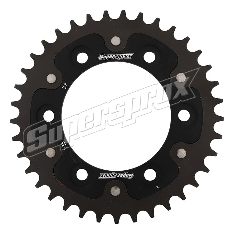 Free Shipping Supersprox Stealth Black Ducati 520 X 37 For Motorcycle