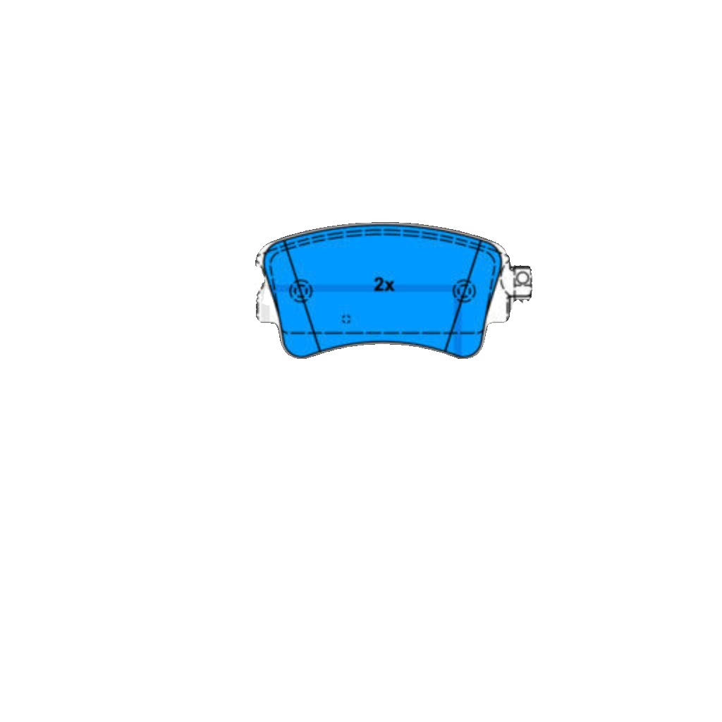 BRAKE PAD SET DISC BRAKE 13.0460-2796.2 FOR VW AUDI A4/Allroad A5/Convertible