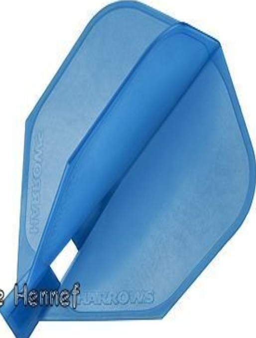 3 Dart Flights Harrows CLIC, Clear