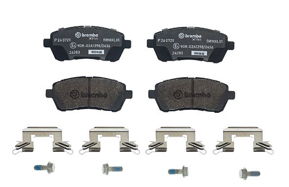 Front Brake Pad Set Fits Ford Fiesta Mazda 2 BREMBO - Image 25