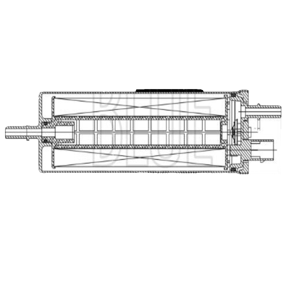 Blueprint Fuel Filter 247mm Length Fits Volvo S90 V40 V60 V90 XC60 XC90