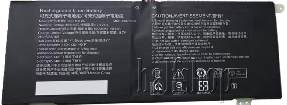 4588105-2s battery for TOSHIBA Dynabook satellite pro C50-H C50-E C40-H
