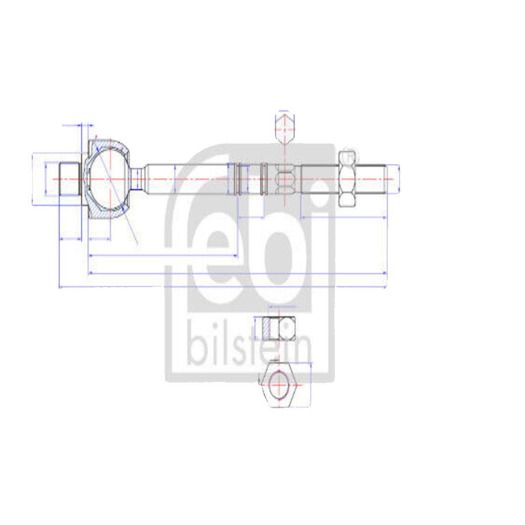 2x ✅Fits FEBI 184259 HEART ROD.   ⭐UK Seller⭐