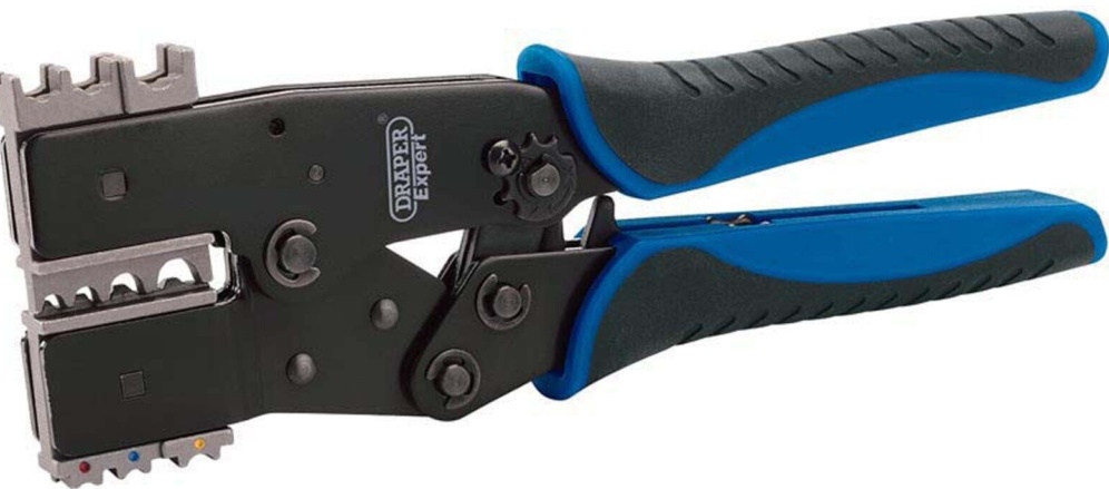 Draper 64336 Quick Change Ratchet Action Crimping Tool 220mm