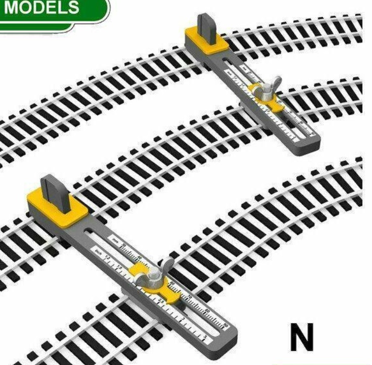 Proses PPT-N-01 N Scale Adjustable Parallel Track Tool N Gauge