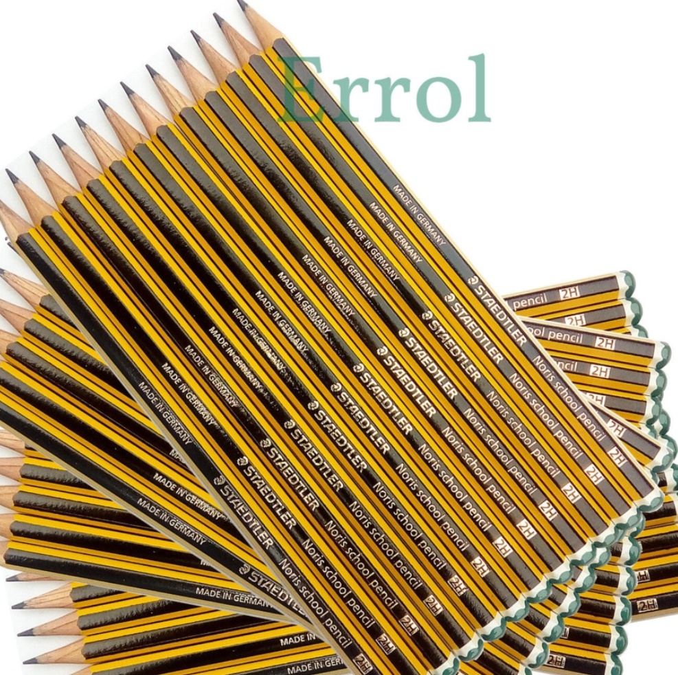 15 x 2H STAEDTLER NORIS PENCILS ART CARPENTRY JOINER DESIGN SCHOOL DRAWING - Image 5