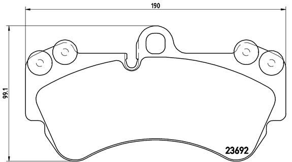 Fits BREMBO KLOCKI SZCZEKI CYLINDERKI P 85 069 BRAKE PADS PORSCHE CAYENNE - Image 23