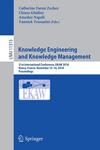 Knowledge Engineering and Knowledge Management by Catherine F... - 9783030036669