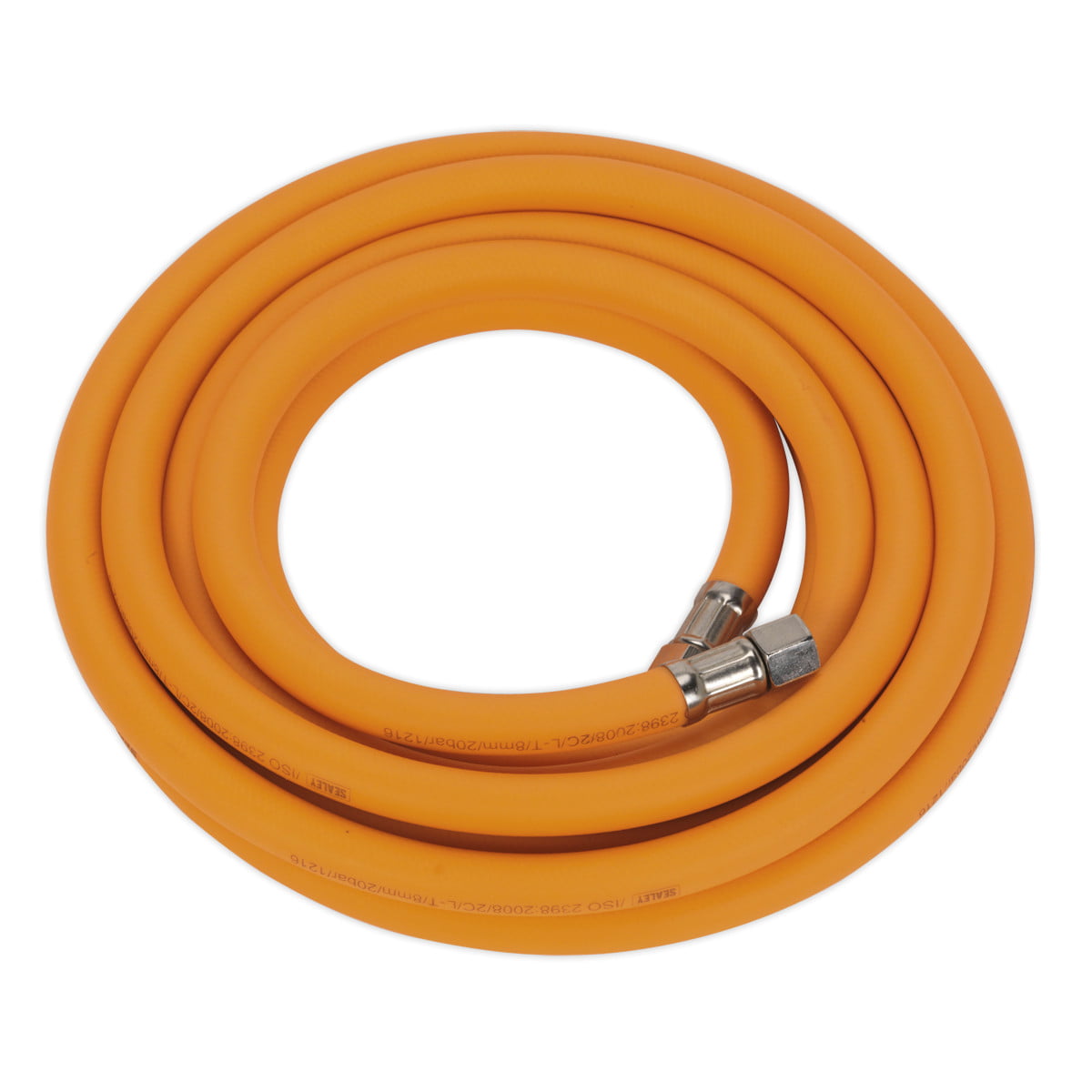 Sealey Hybrid Hi Vis Air Line Hose 8mm 5m