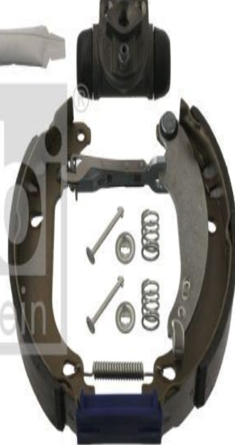 Brake Shoes Set fits RENAULT CLIO Mk2, Mk4 1998 on 5-Speed Manual Transmission