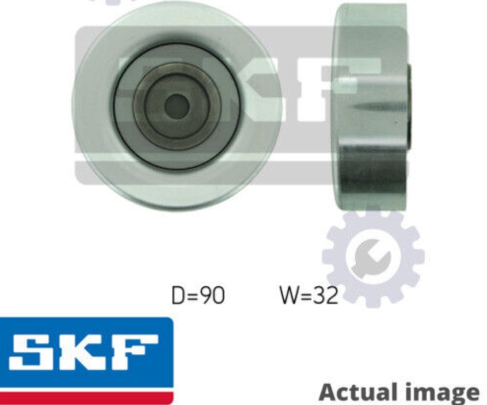SKF SWEDEN VKM 65010 Deflection/Guide Pulley, V-ribbed belt for MITSUBISHI