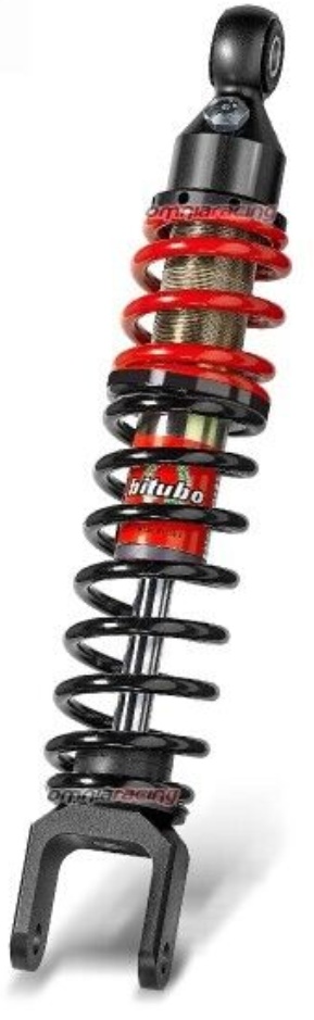 Free Shipping Bitubo Gas Shock Absorber Red/Black Spring SC081YXB01 For Scooter