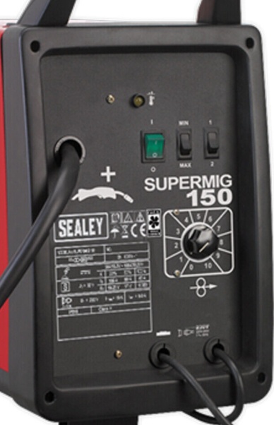 Sealey SUPERMIG150 230v Professional MIG Welder 150Amp Welding Garage