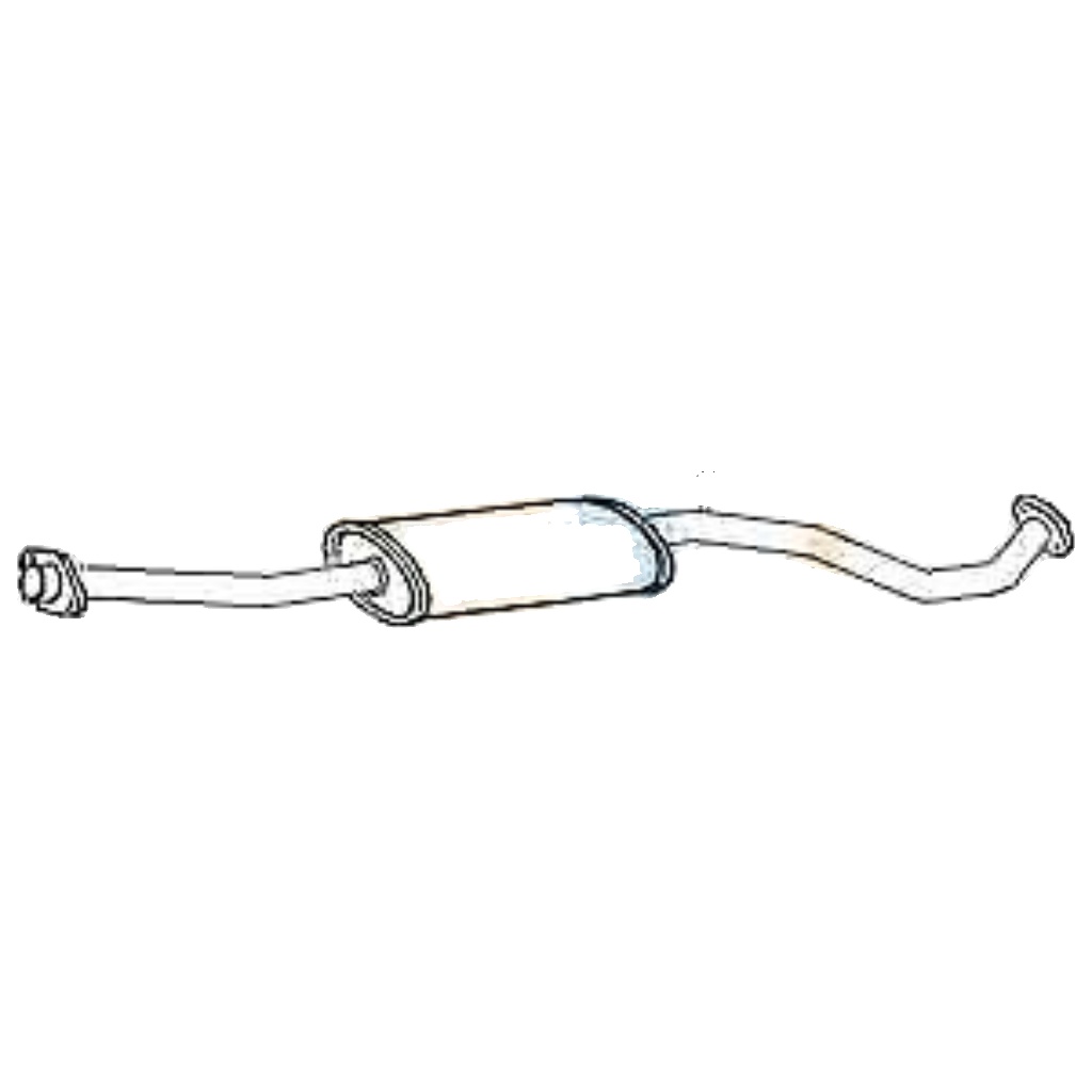 Klarius box with centre pipe fits Nissan micra 1.0-1.4 03-05 DN543J