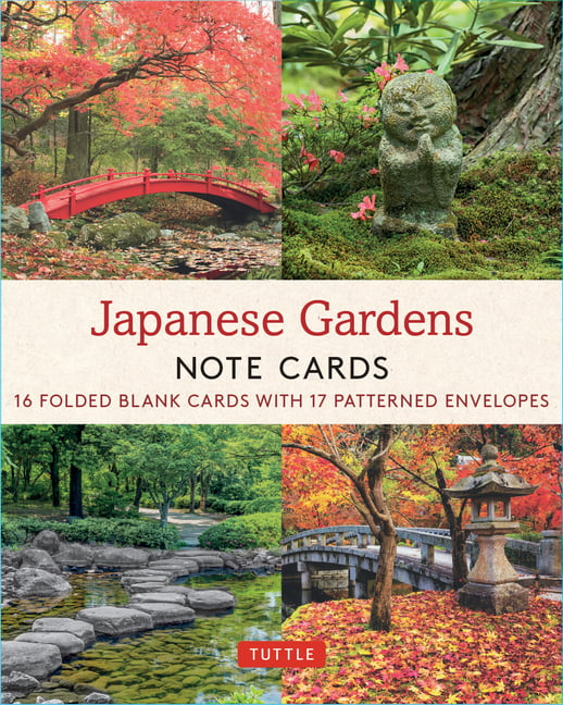 Japanese Gardens 16 Note Cards 9780804856065 - Image 3
