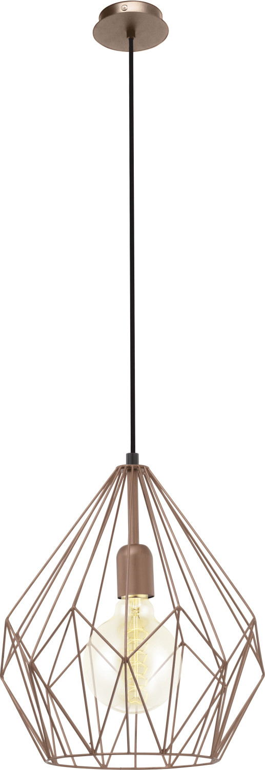 Eglo Carlton Pendant Light In Vintage, Copper Ø 31 Cm