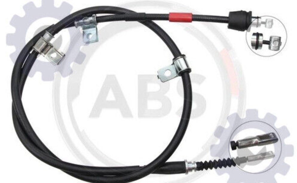 Handbrake cable Disc Brake K19065 A.B.S. for HYUNDAI LANTRA III Saloon