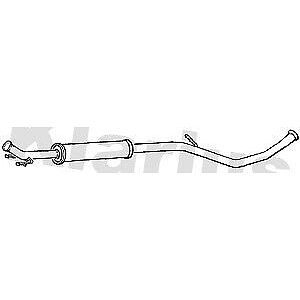 Klarius box with centre pipe fits Citroën 308 3008 c4 1.6 07> CN683L