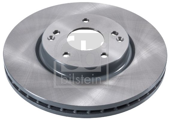 FEBI 170696 Brake Disc Front Coated 298mm Diameter Fits Ssangyong Korando