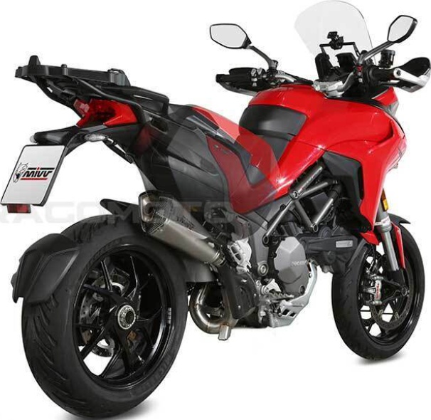 Mivv Exhaust Muffler Delta Race Inox for DUCATI MULTISTRADA 1200 2015 > 2020