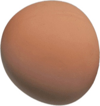 1x Fake Rubber Egg ~ Bouncy Egg Jet Ball ~ Toy Novelty Gift Joke Stocking Filler
