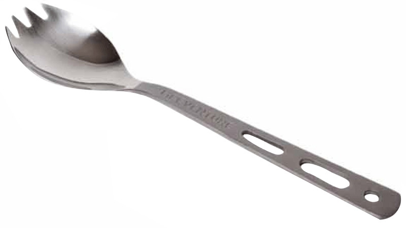 Ultra-Liteweight Titanium Spork & Bottle Opener For Camping Hiking Lifeventure