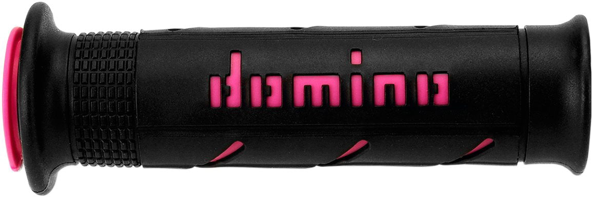 Free Shipping Domino XM2 Super Soft Black-Fuchsia Open Grips D 22 mm L