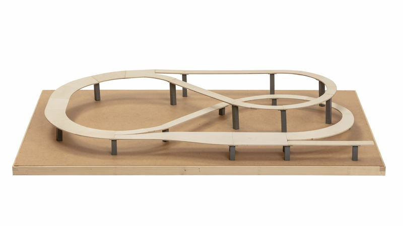 Noch 53700 - N Easy-Track Track Construction Kit ""Mittelberg"" - New