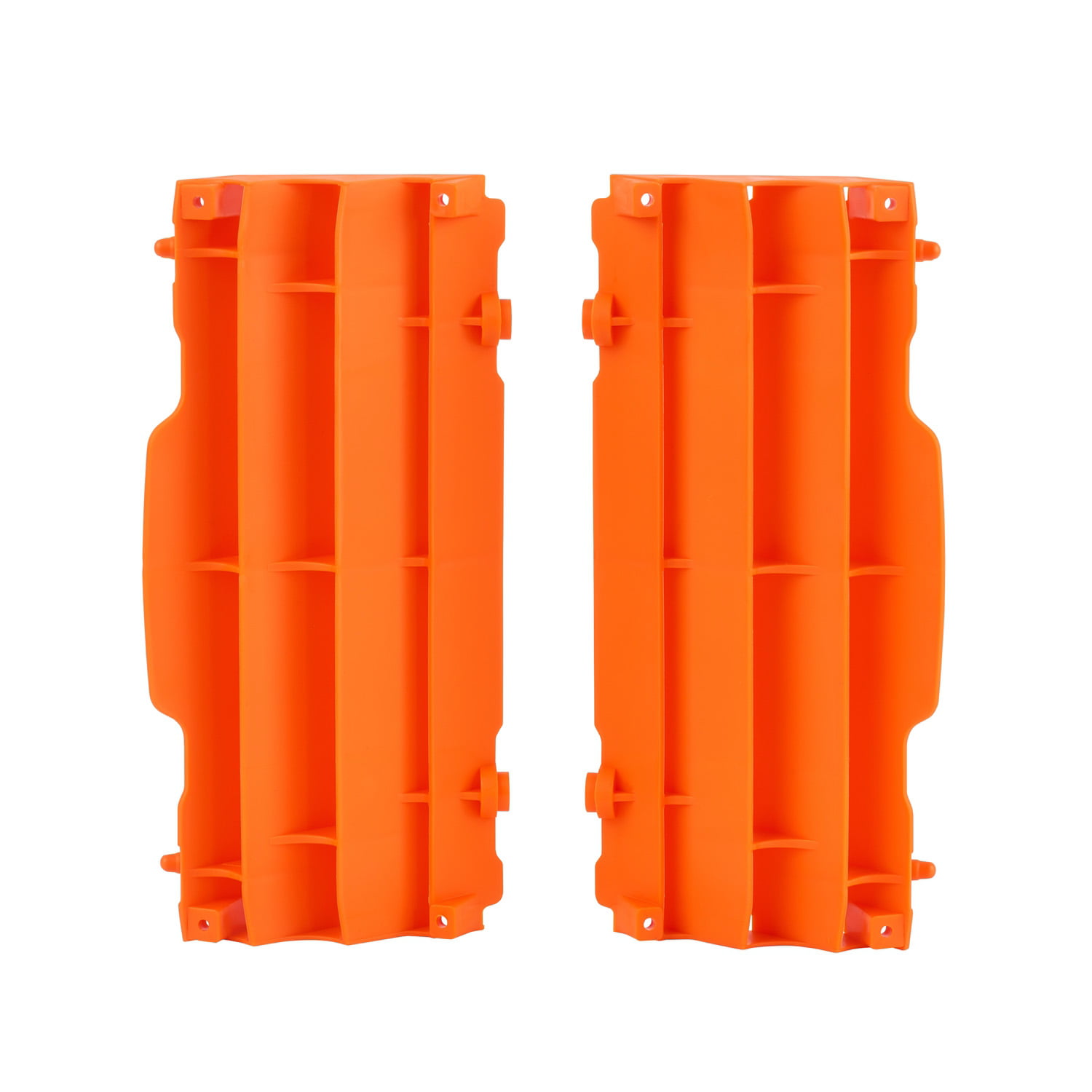 Free Shipping Polisport Orange Radiator Shrouds For Motorcycle Parts