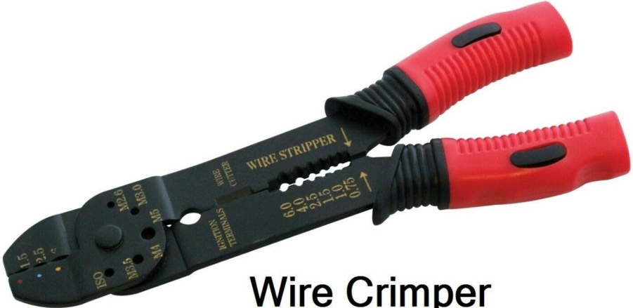 Crimping & Stripping Pliers Wire 8"" Electronics Electrician Strip Hand Tools Diy - Image 7