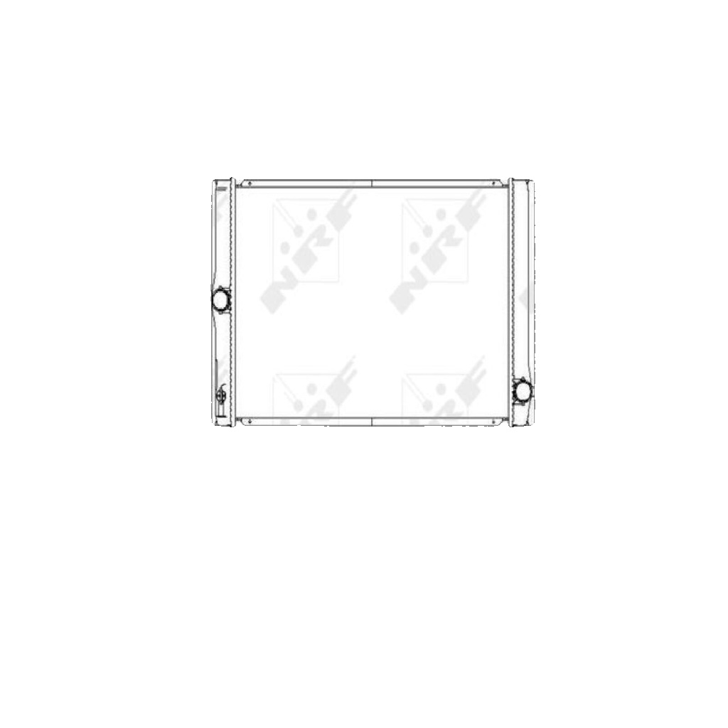 NRF 53764 Radiator, engine cooling for TOYOTA