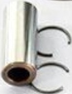 Polini Aluminum Cylinder Kit Ø49Mm For Motorcycle Parts Accessories